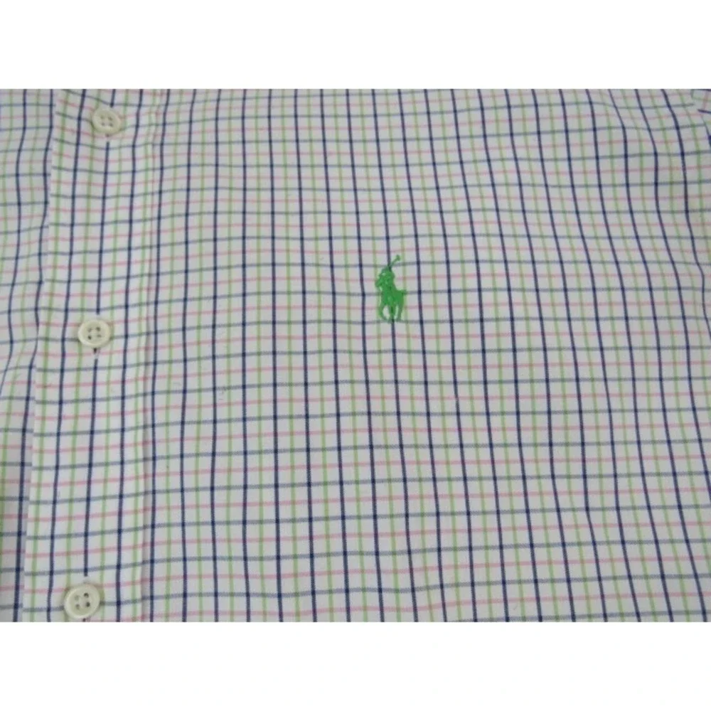 Ralph Lauren Polo Classic Oversized 100% Cotton‎ Multi-Color Short sleeve Sz XL